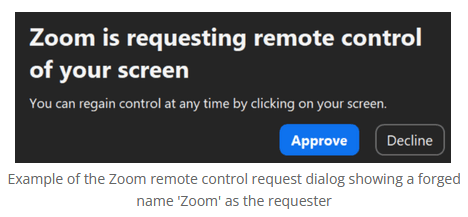 Zoom crypto hack