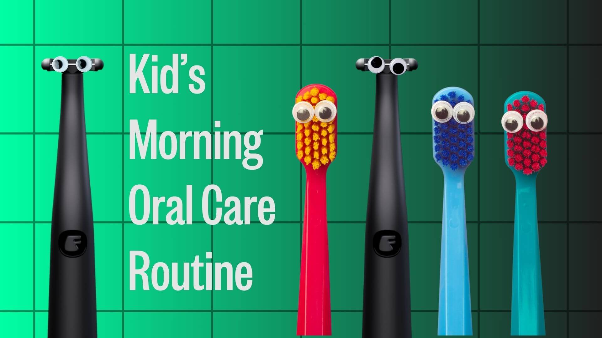 Back to School! Kid's Morning Oral Care Routine!