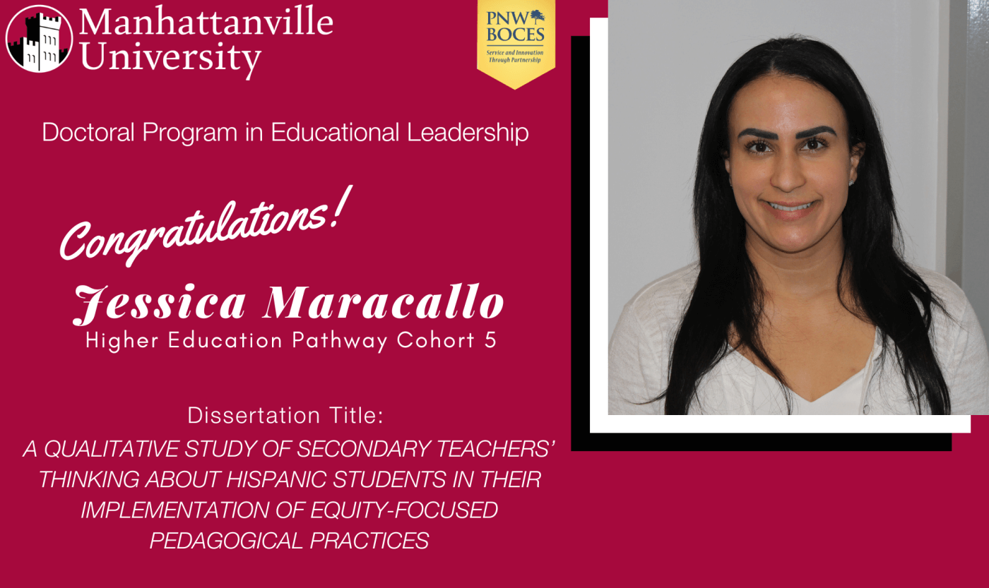 Successful Final Dissertation Defense - Congratulations to Jessica Maracallo!