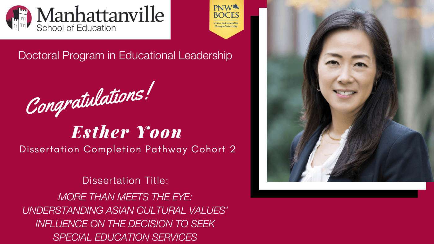 Successful Final Dissertation Defense - Congratulations to Esther Yoon!