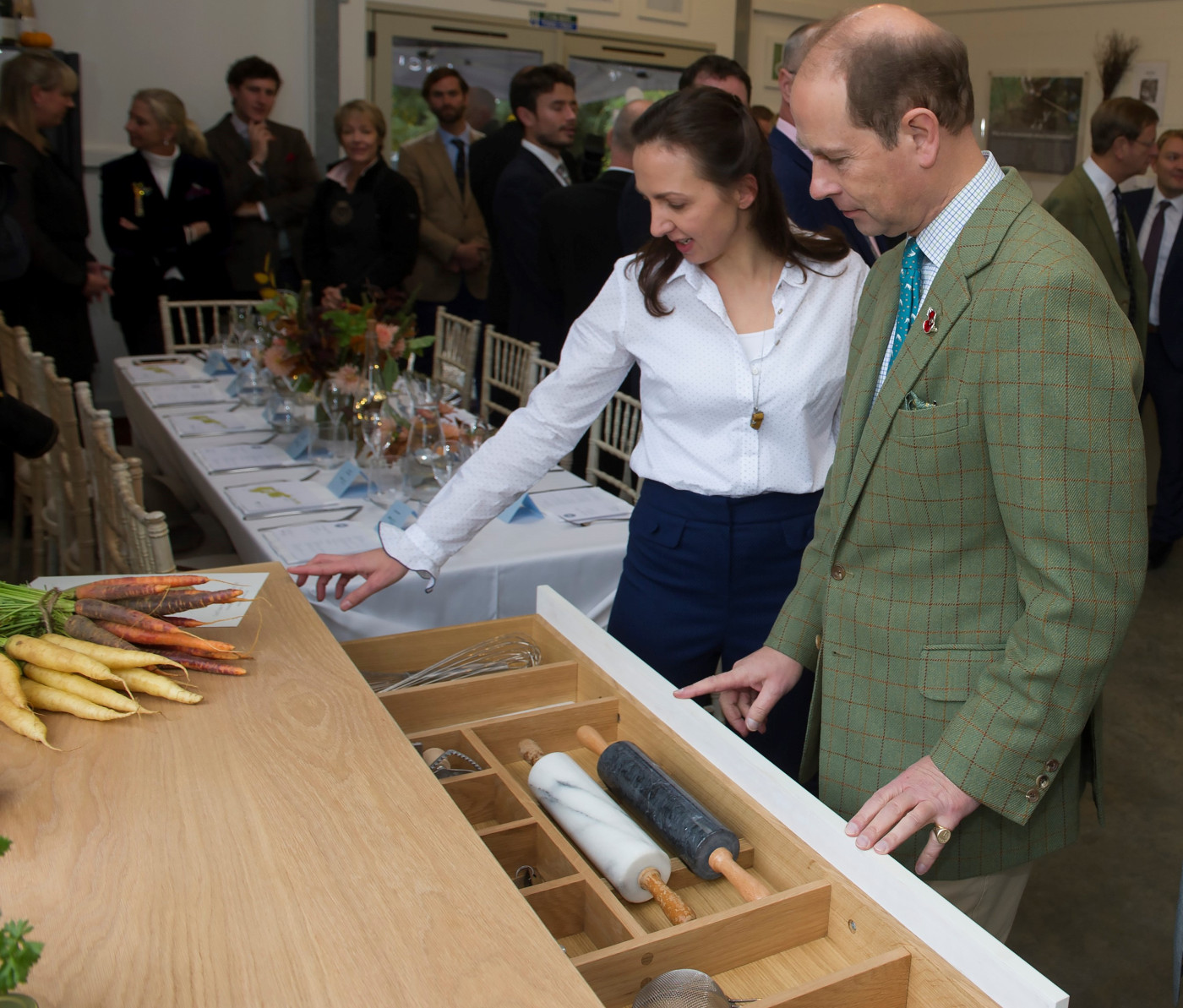 Shere Kitchens Meets HRH The Earl of Wessex