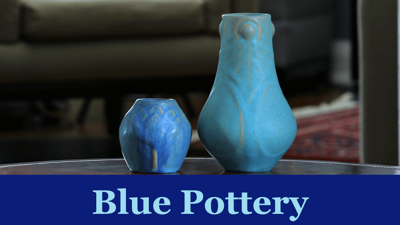 Traditional Blue Art Pottery for Your Home