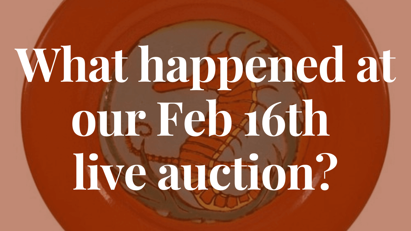 February 16th Live Auction Recap! See what happened!