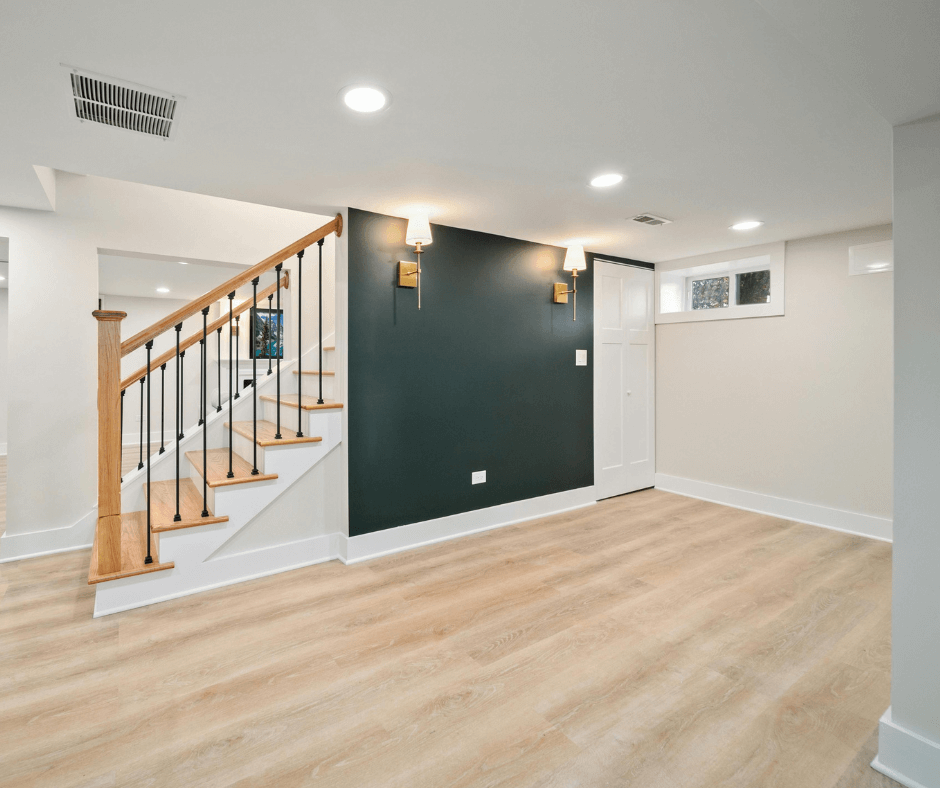 creative basement window treatments in Indianapolis, IN