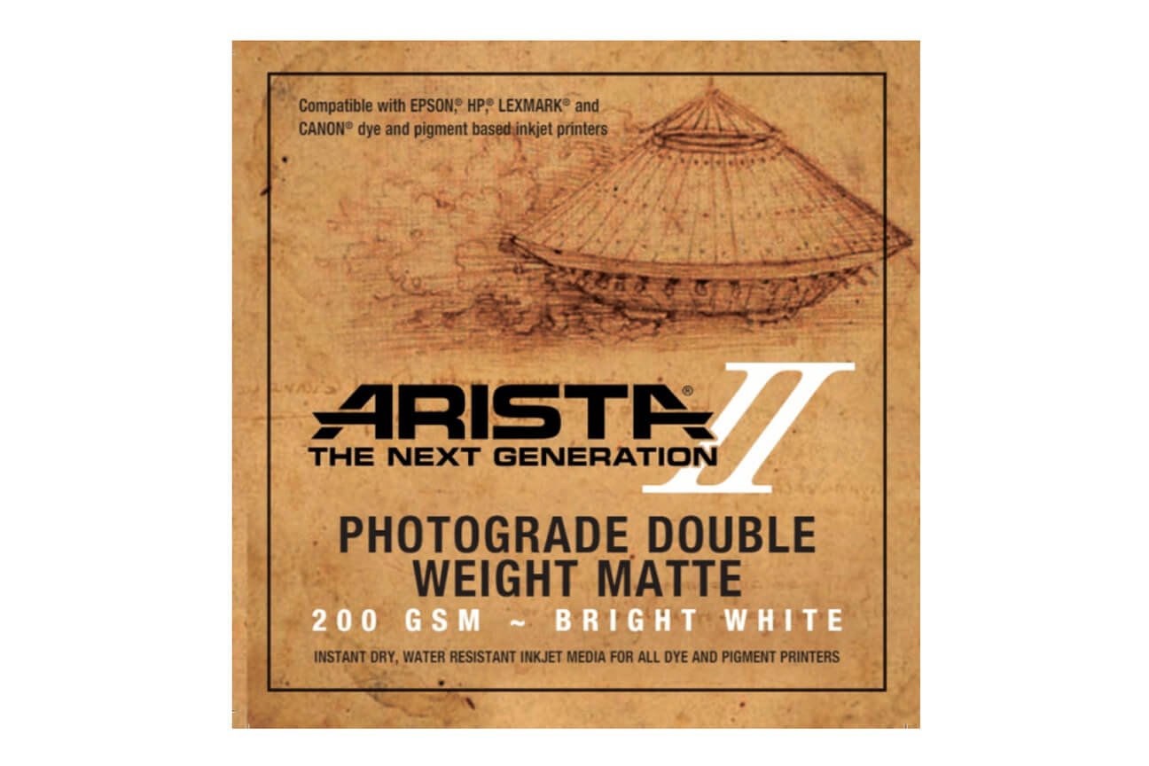 Introducing New! Arista-II Double Weight Matt 200 gsm Inkjet Paper