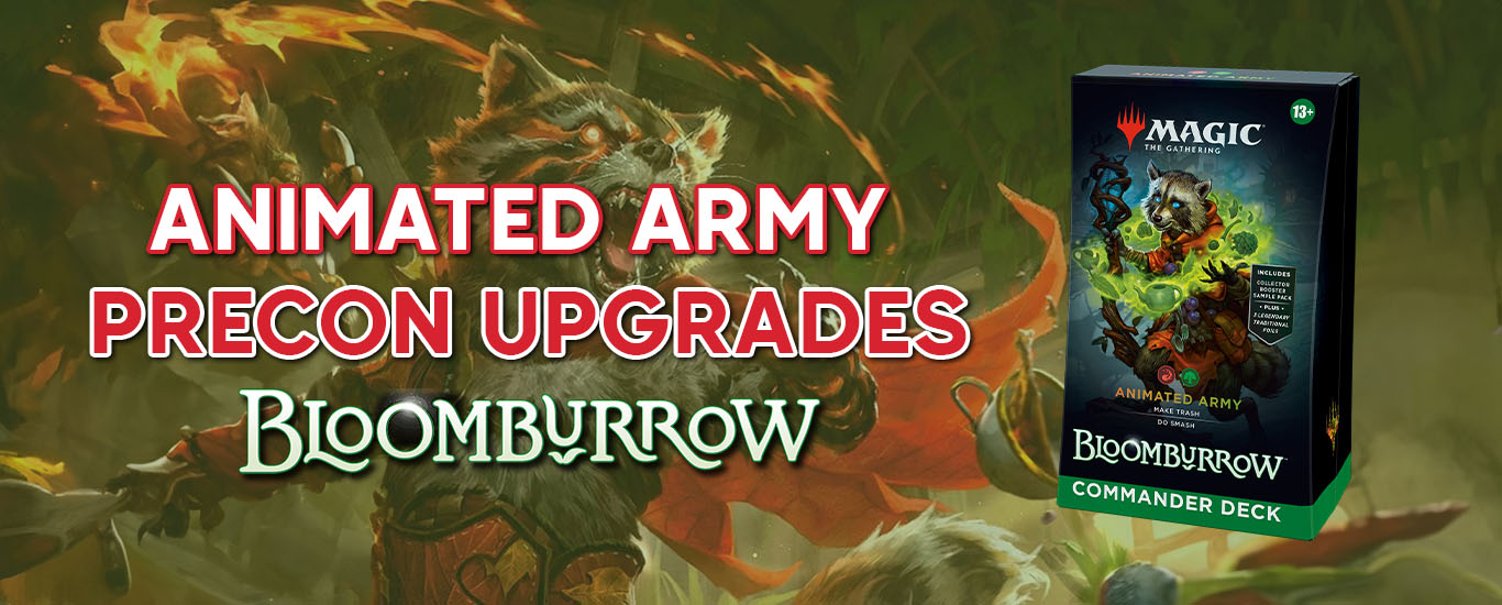 Animated Army Precon Upgrade Guide - MTG Bloomburrow