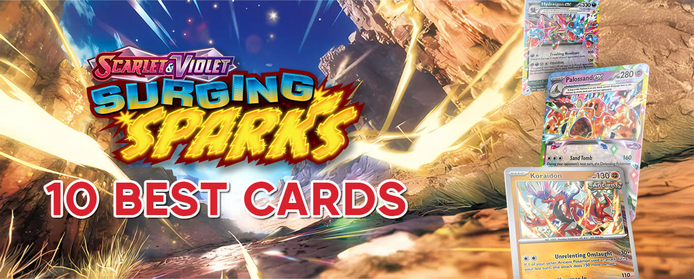 10 Best Cards in Surging Sparks - Pokémon TCG