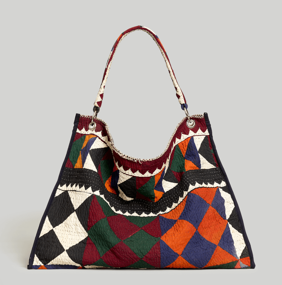 Ralli Quilts | The tradition behind The Sakshi Ralli Quilted Shoulder Bag