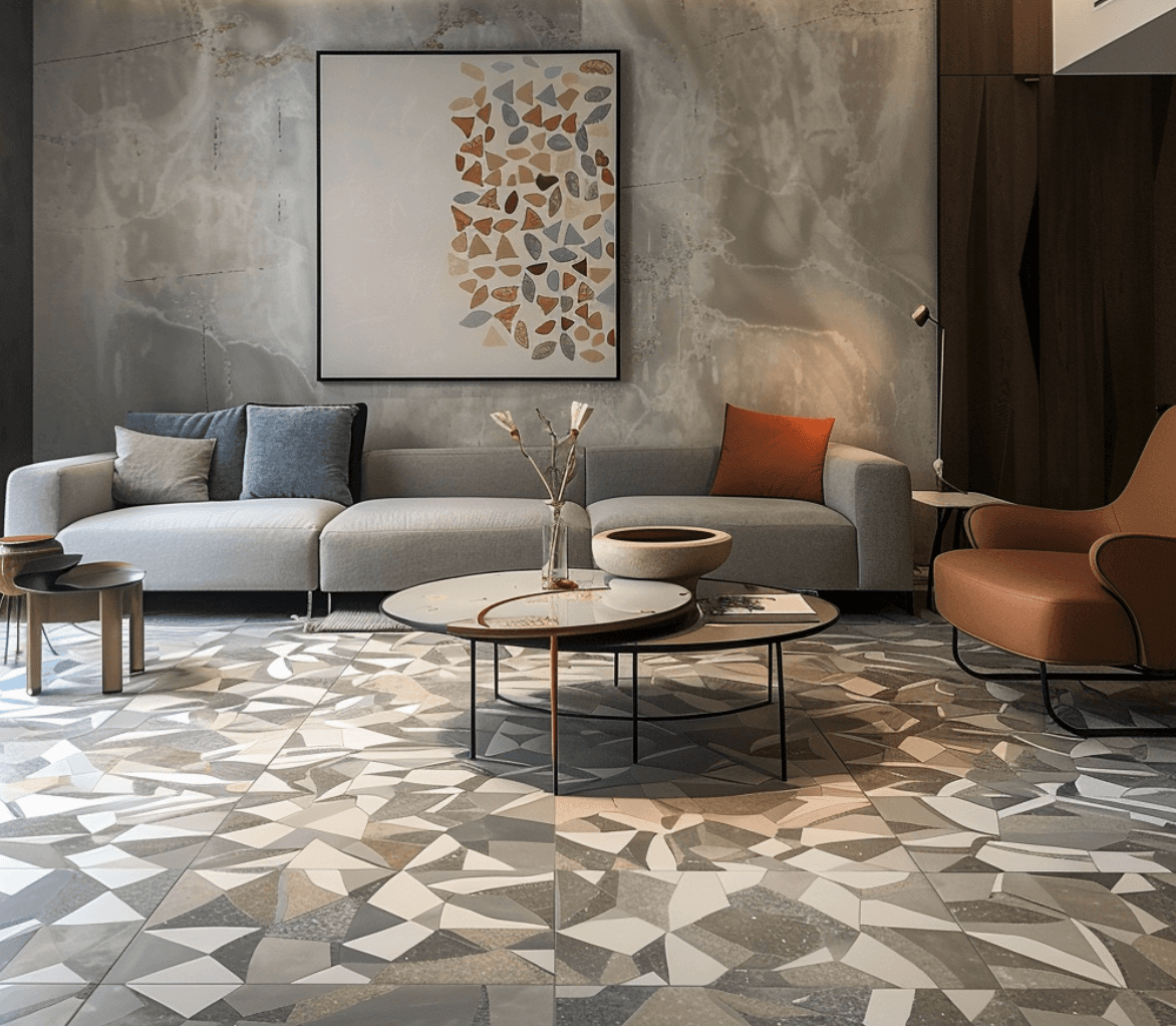 Floor Tiles For Living Room Ideas