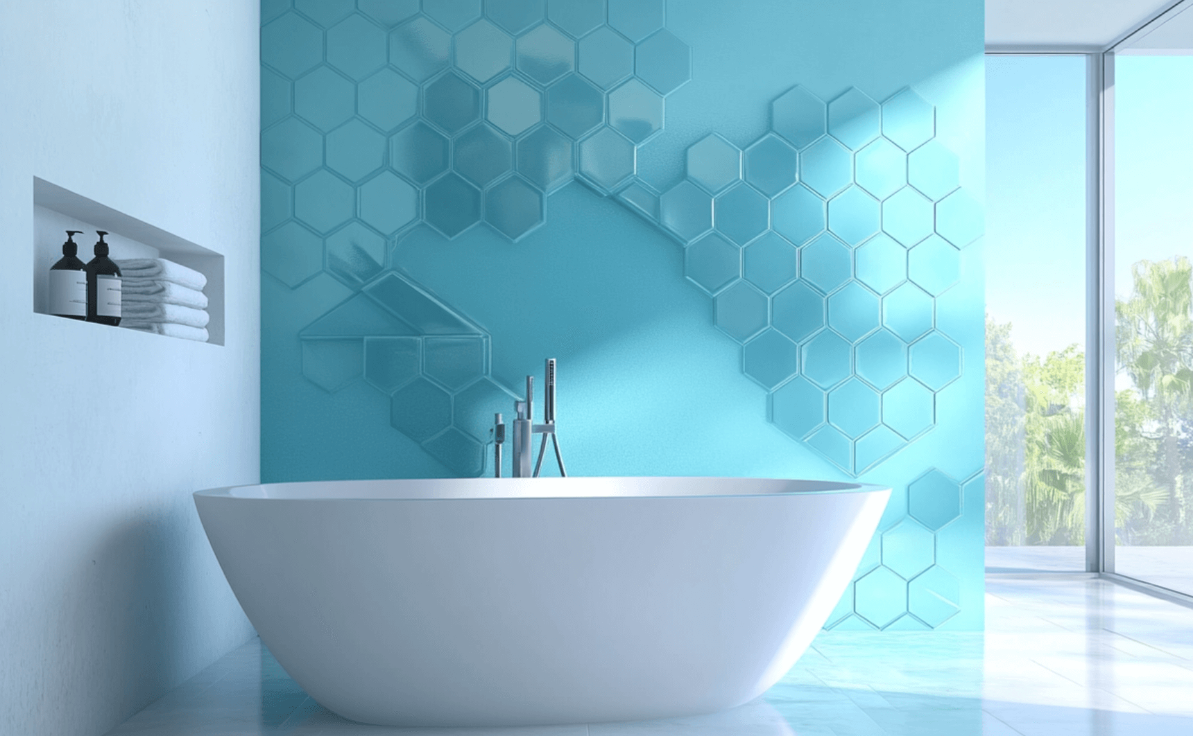 5 Ideas for Hexagon Tile in Your Bathroom