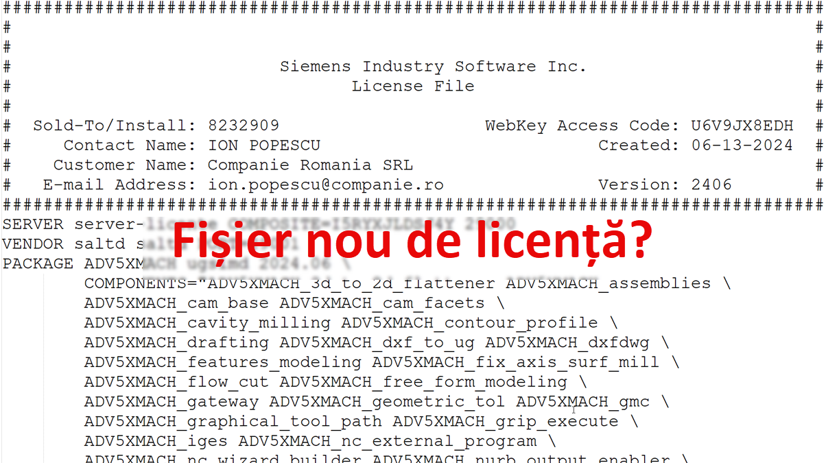 Ghid pas cu pas pentru actualizarea fișierului de licență Siemens