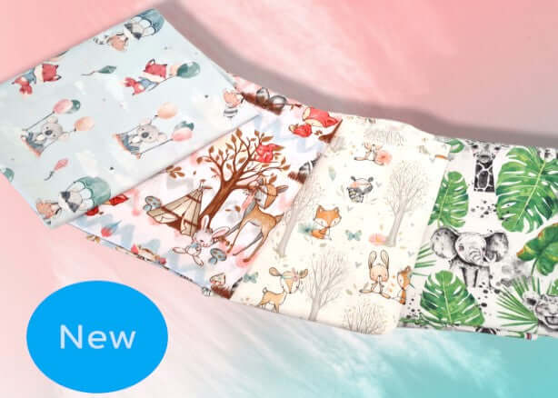 Nouveaux Tissus Coton Imprimés Disponibles