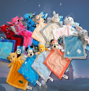 Les doudous Disney personnalisés disponibles maintenant.