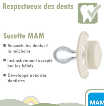 Personnalisez votre sucette MAM avec un prénom