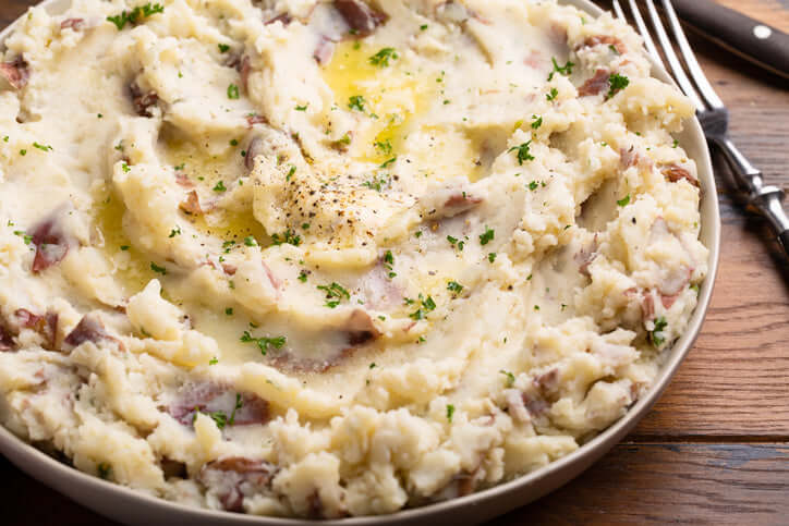 Buttery Air Fry Mashed Potatoes