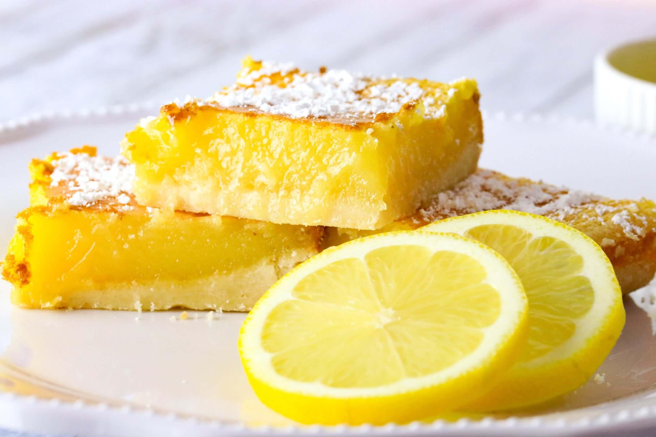 Air Fryer Zesty Lemon Bars