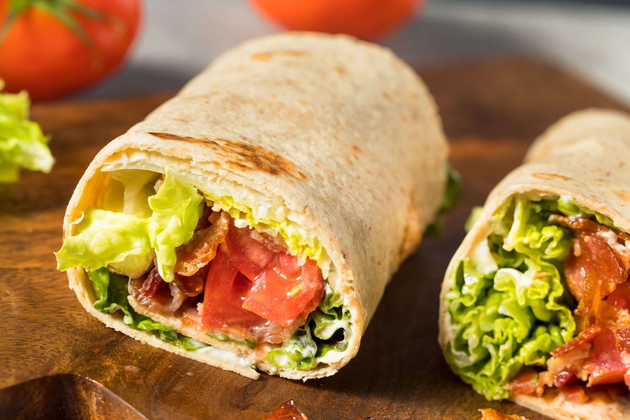 BLT Avocado Ranch Wrap