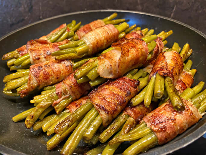 Bacon-wrapped Green Bean Bundles