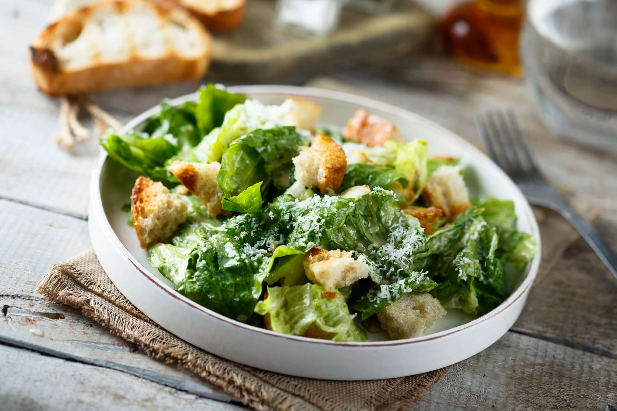 Timeless Classic Caesar: Crisp & Creamy Delight