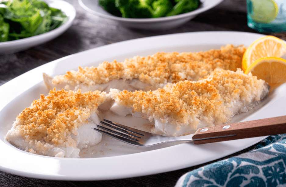 Coconut-Crusted Air Fried Tilapia