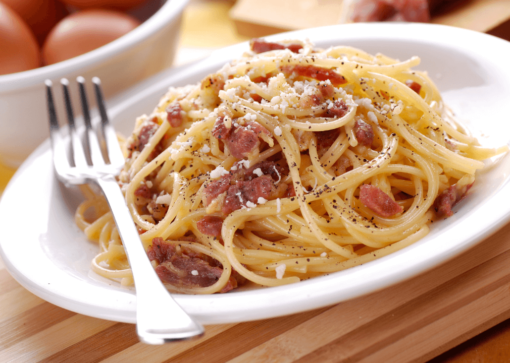 Creamy Carbonara Pasta Wok Recipe