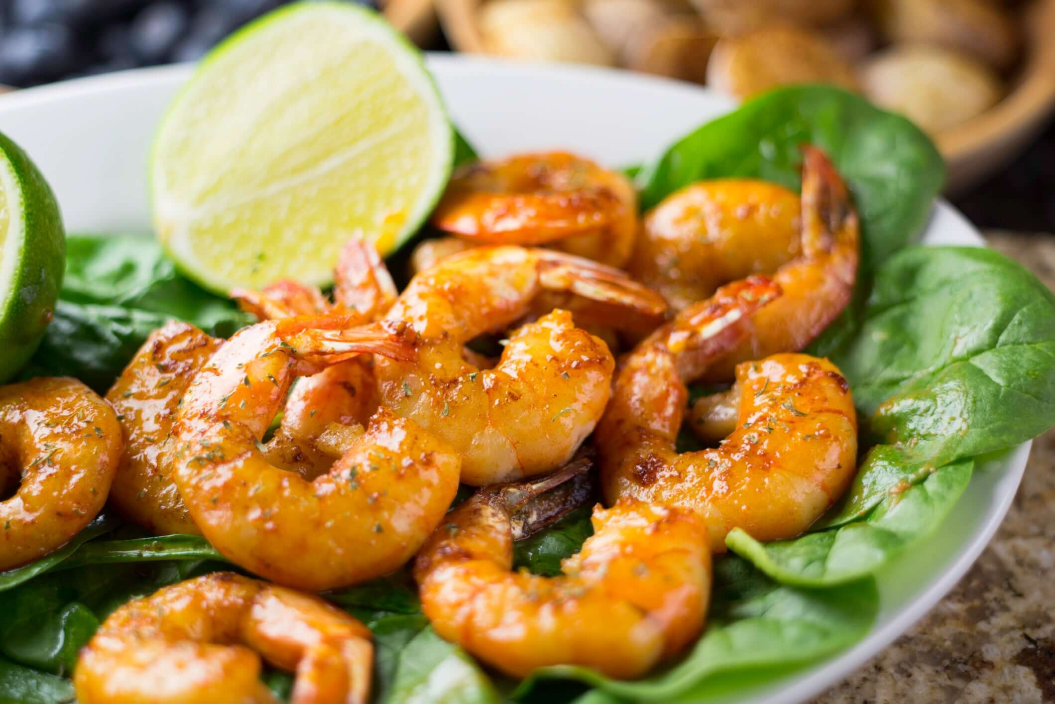 Finger-licking Honey Lime Shrimp