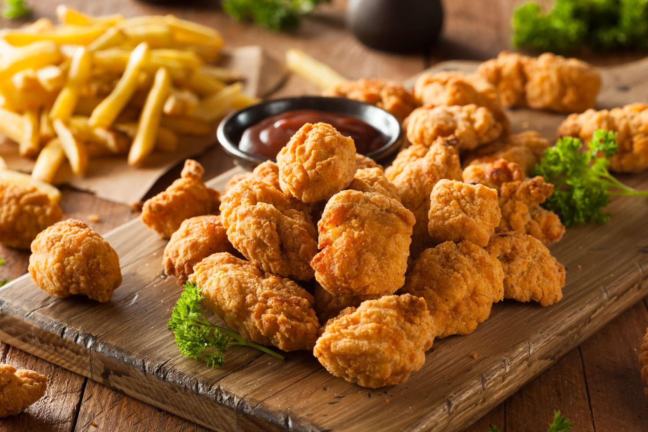 Air Fry Crispy Popcorn Chicken