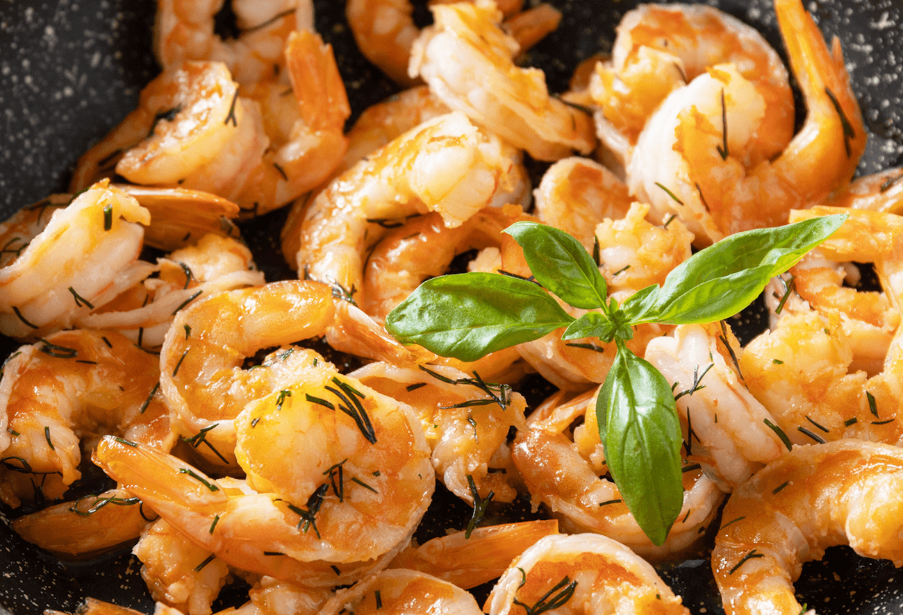 Garlic Rosemary Shrimp Stir-Fry