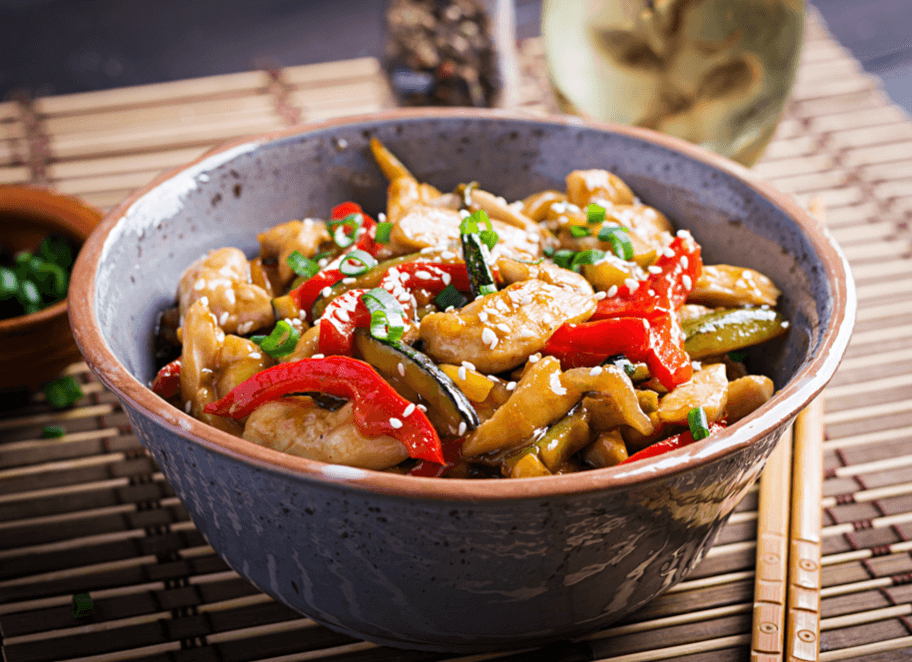 Sticky and Flavorful Sesame Chicken Stir-Fry