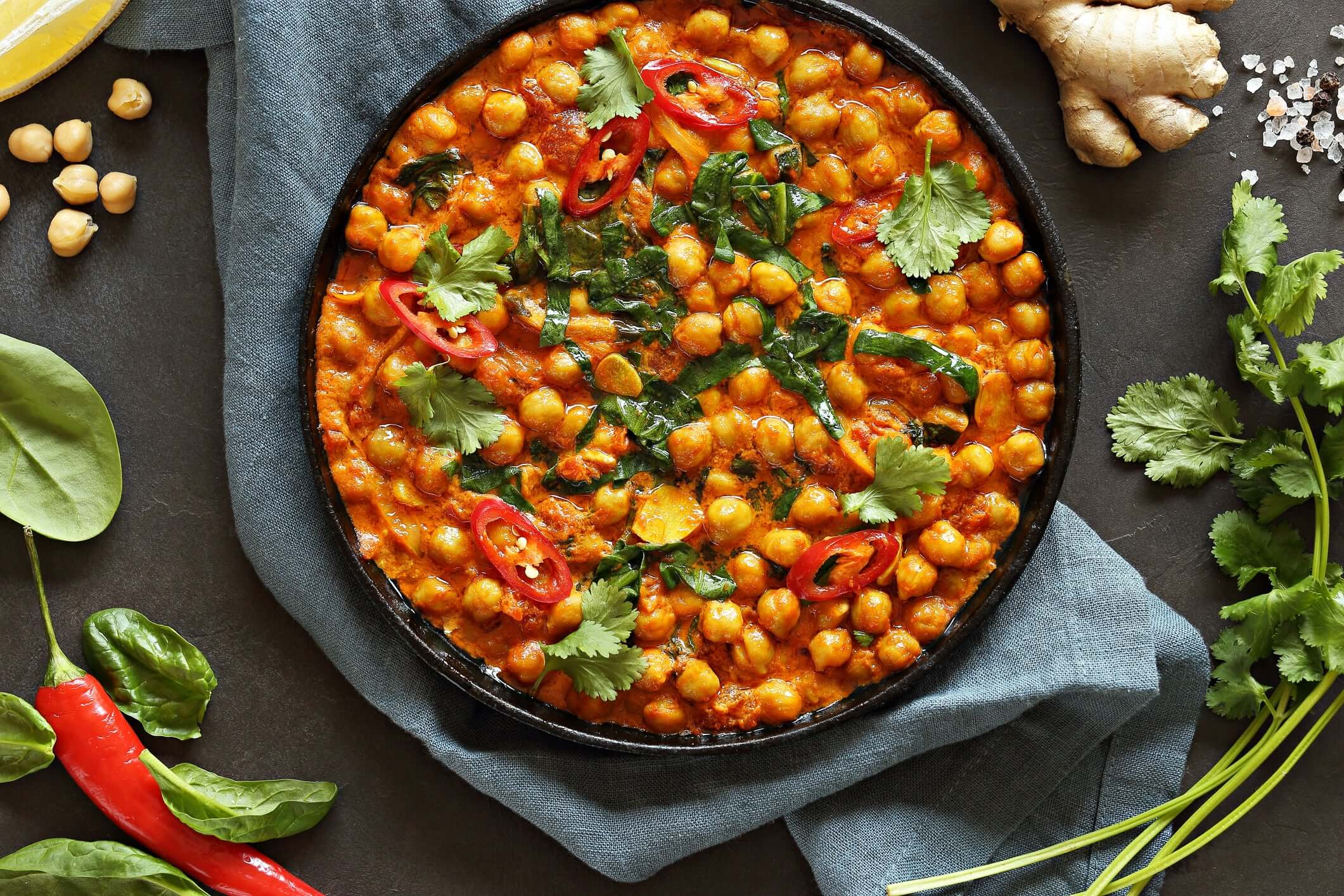 Wok-Crafted Moroccan Chickpea Stew