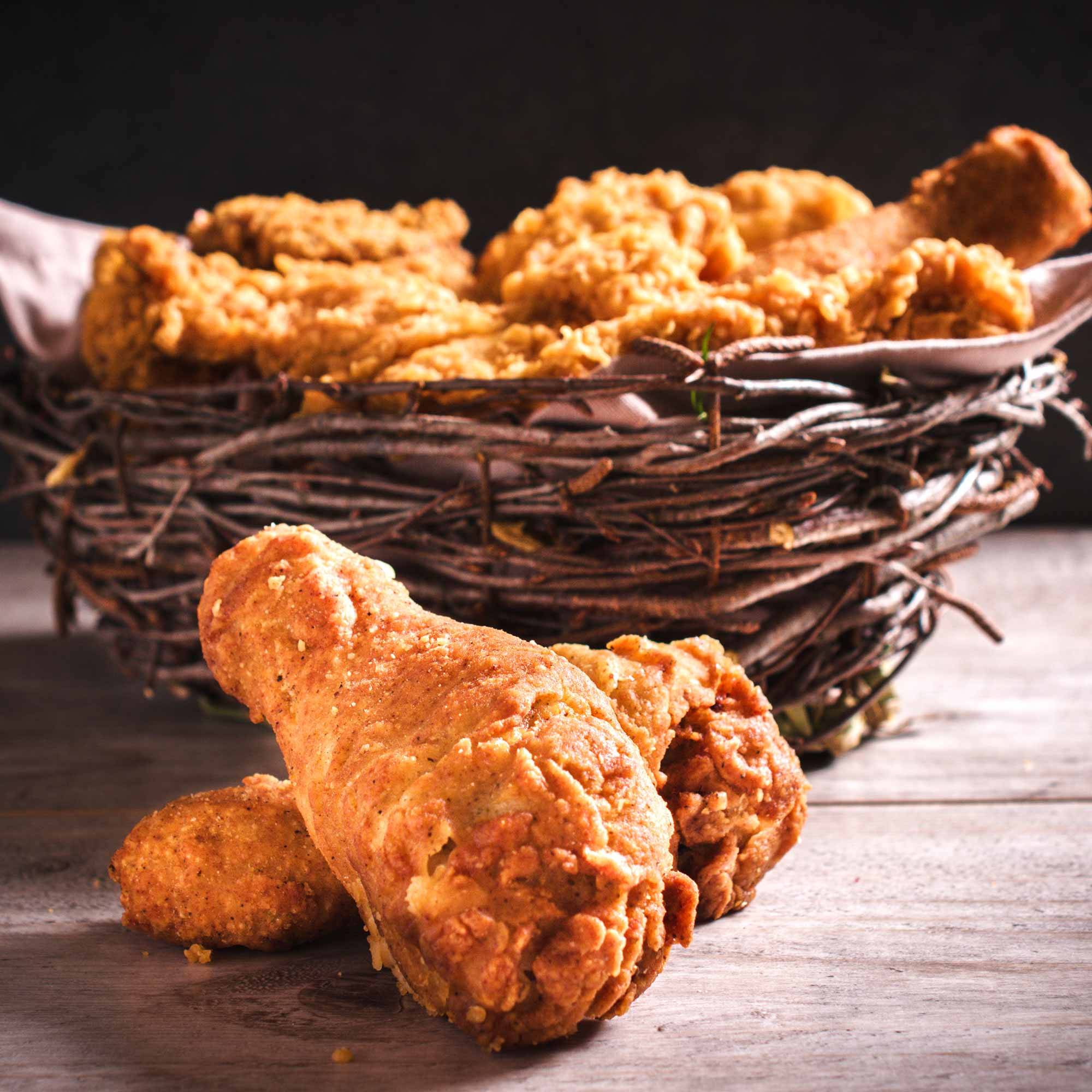 Air Fried, Fried Chicken