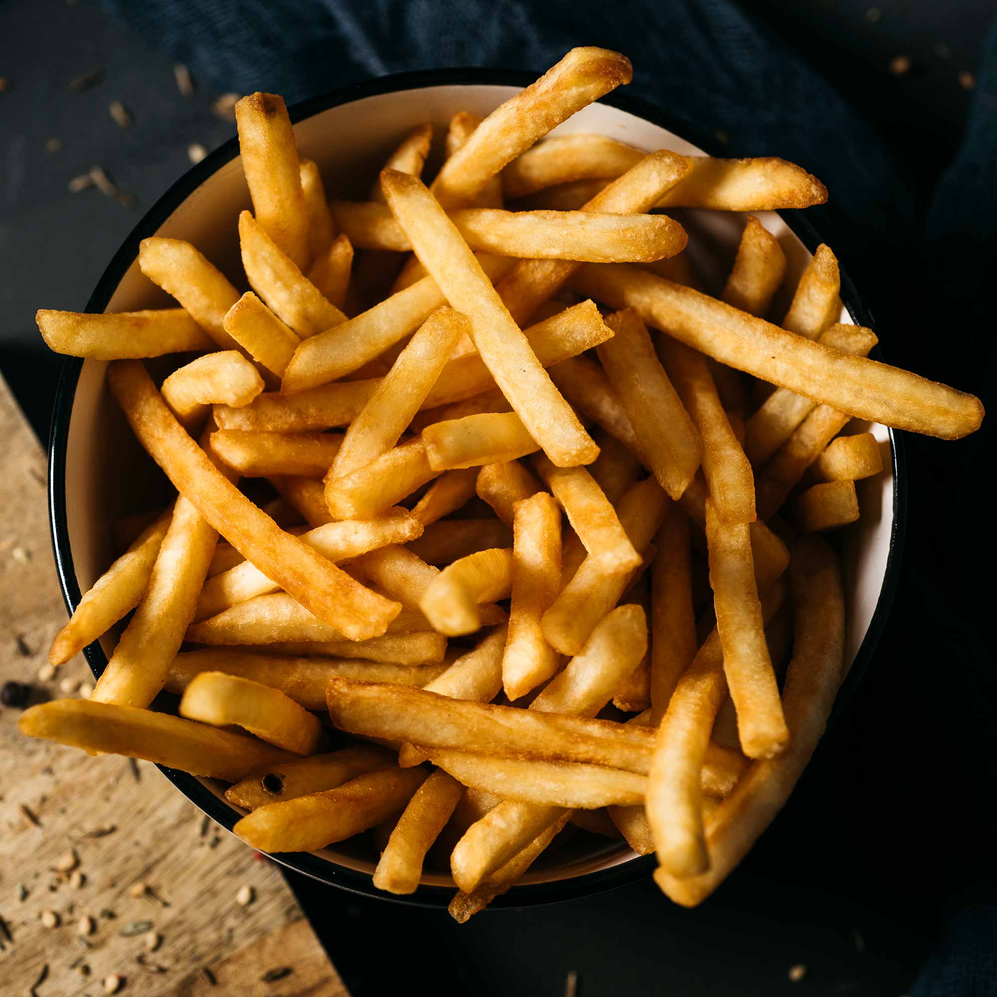 Copper crisper french fries recipe sale