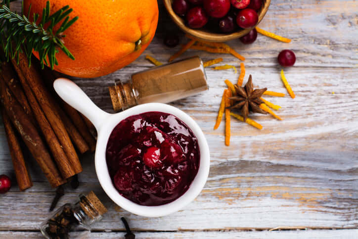 Ginger-Orange Cranberry Sauce