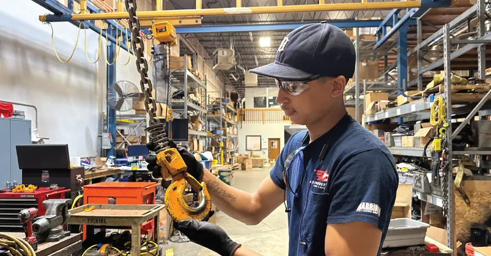 Electric Hoist Daily Inspections