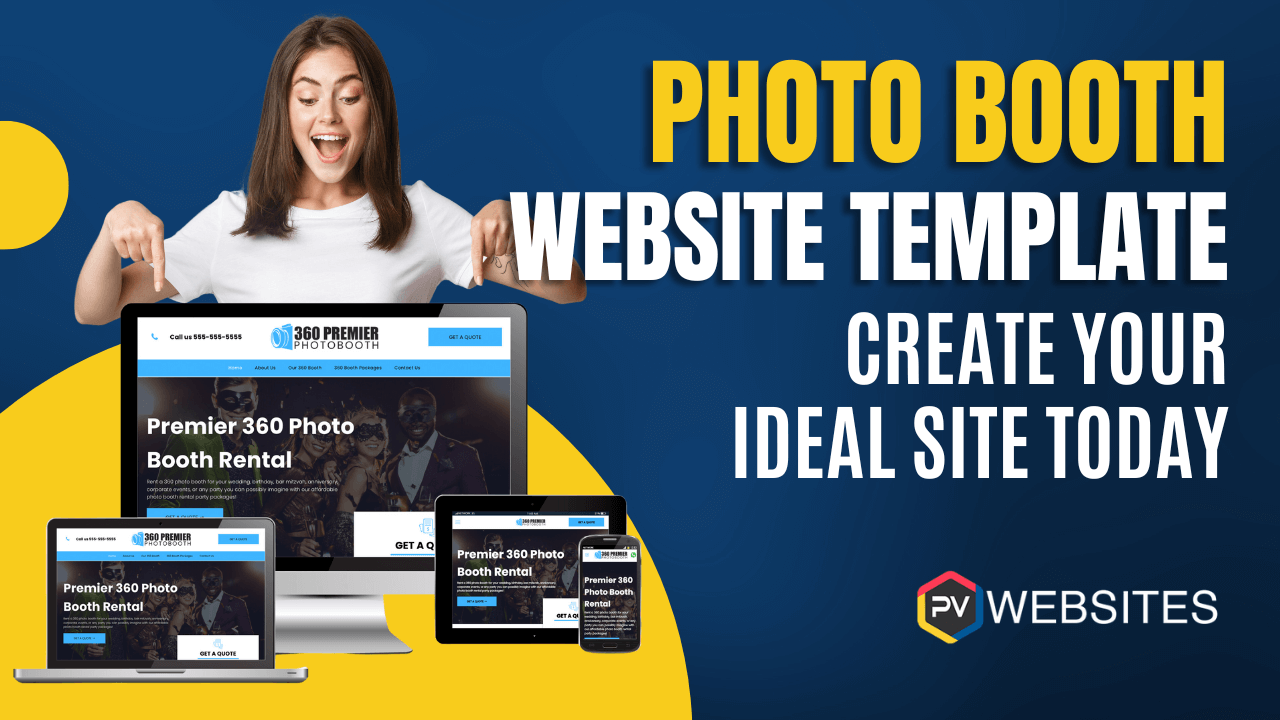 Photo Booth Website Template: Create Your Ideal Site Today