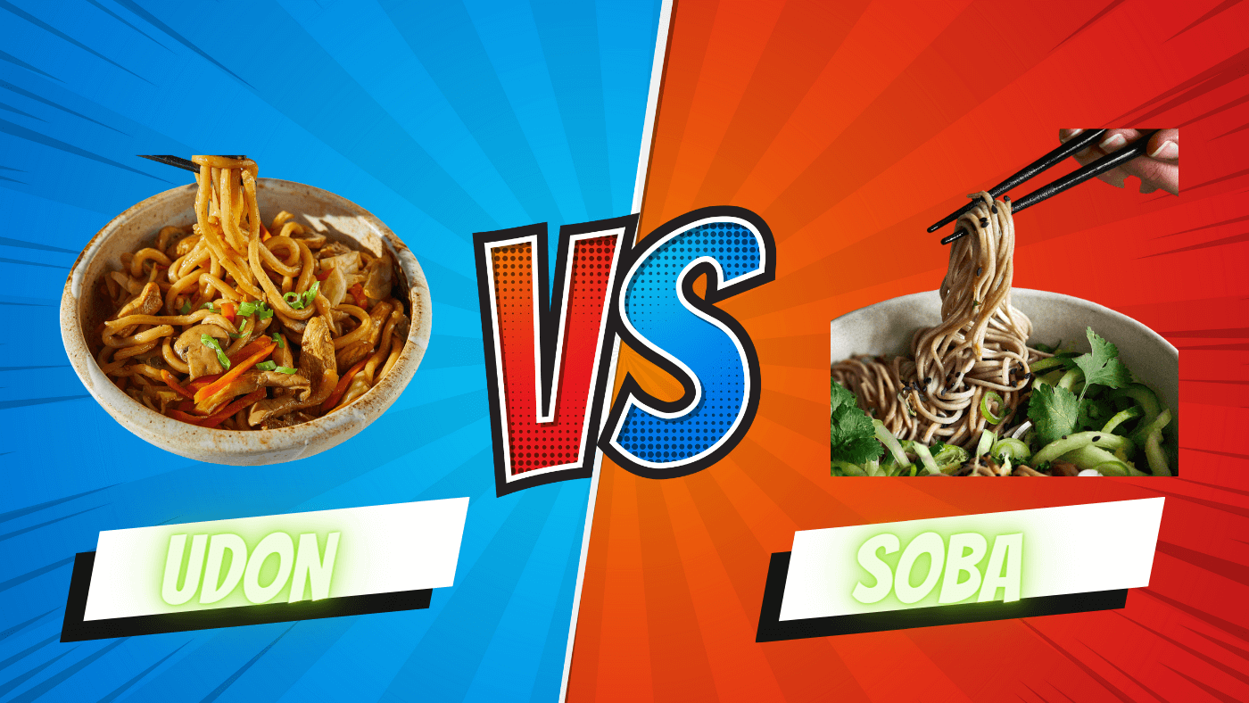 Was ist der Unterschied zwischen Udon und Soba?