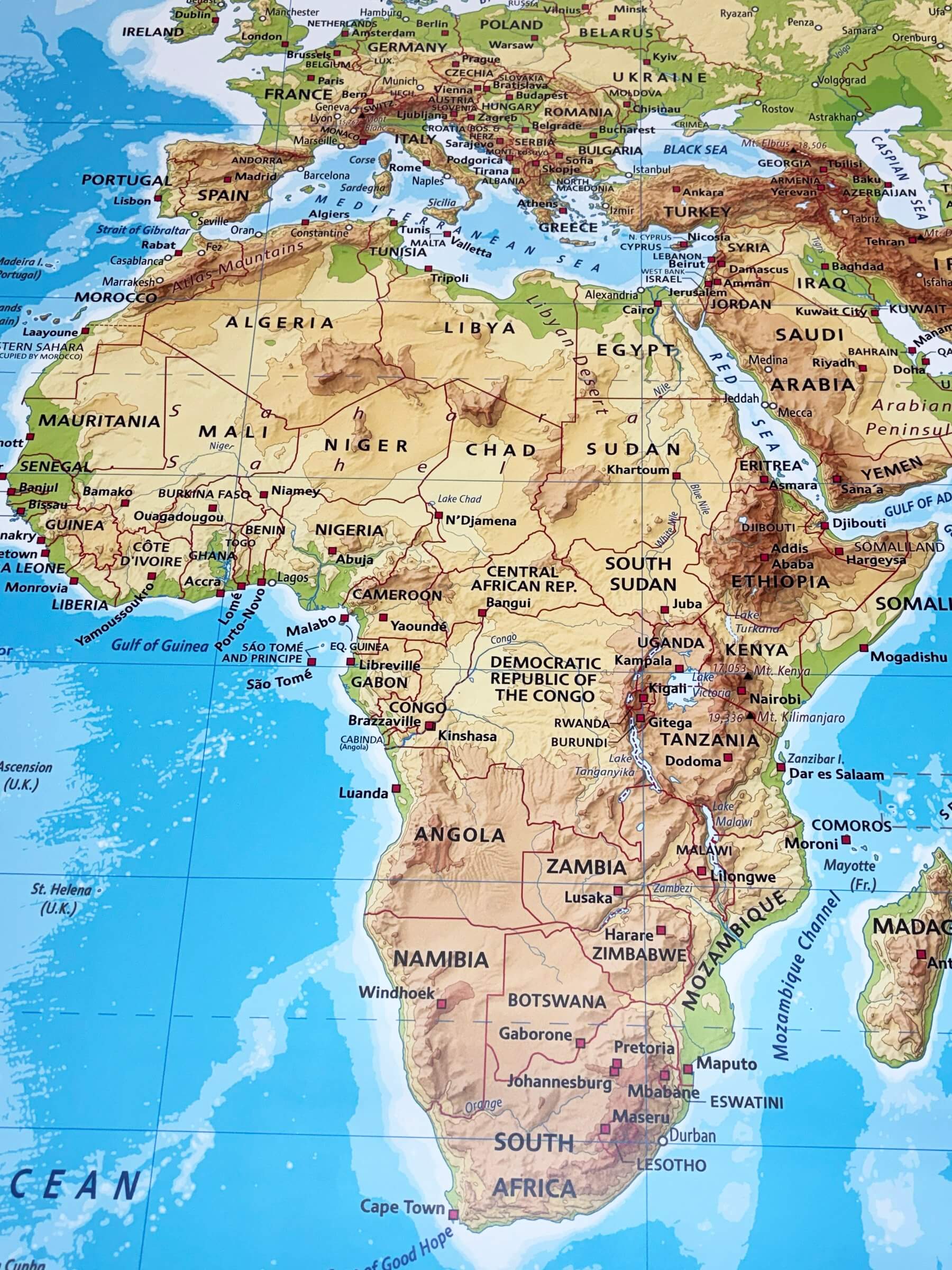 physical map example