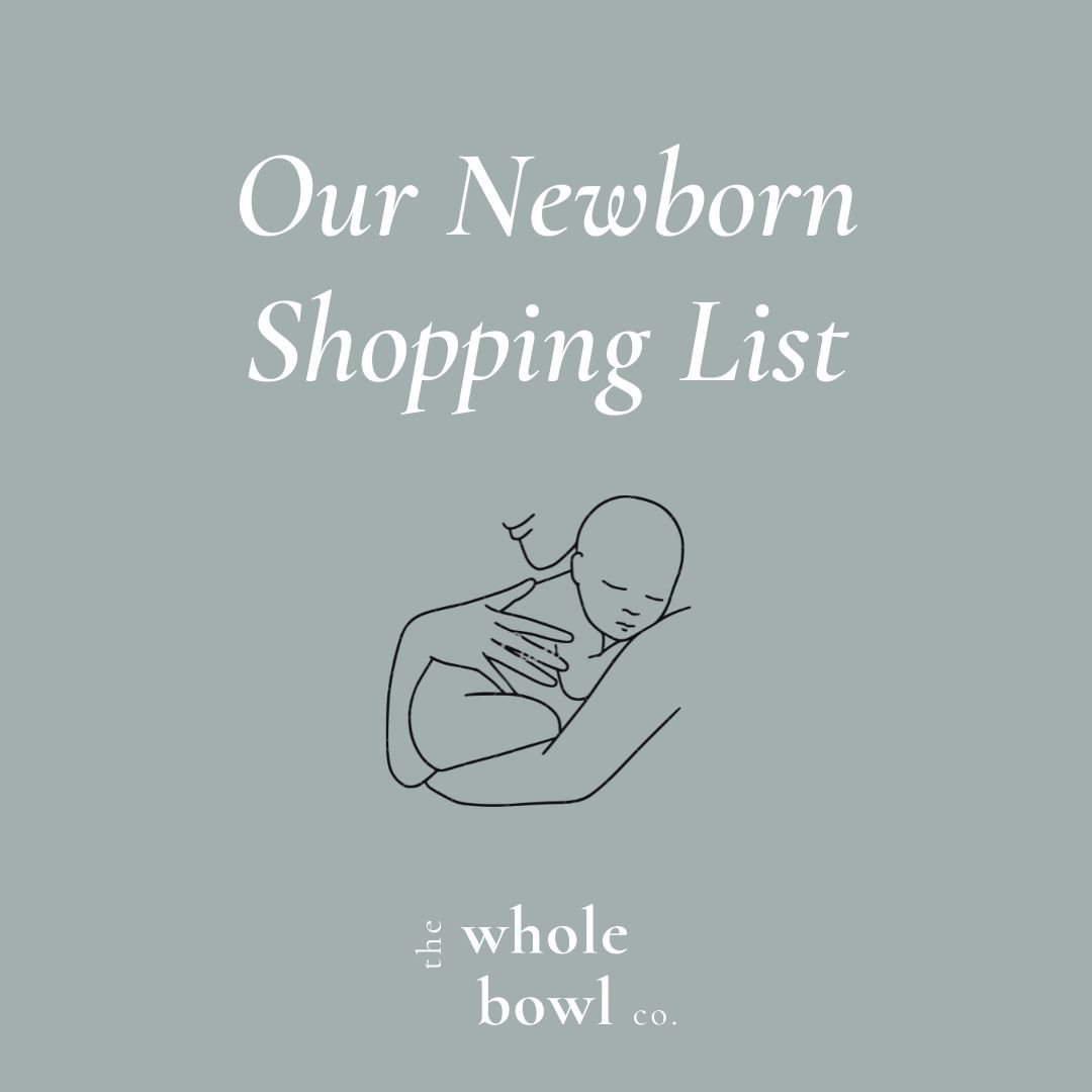 Our Newborn Essentials Checklist - What do I need to buy for my newborn?