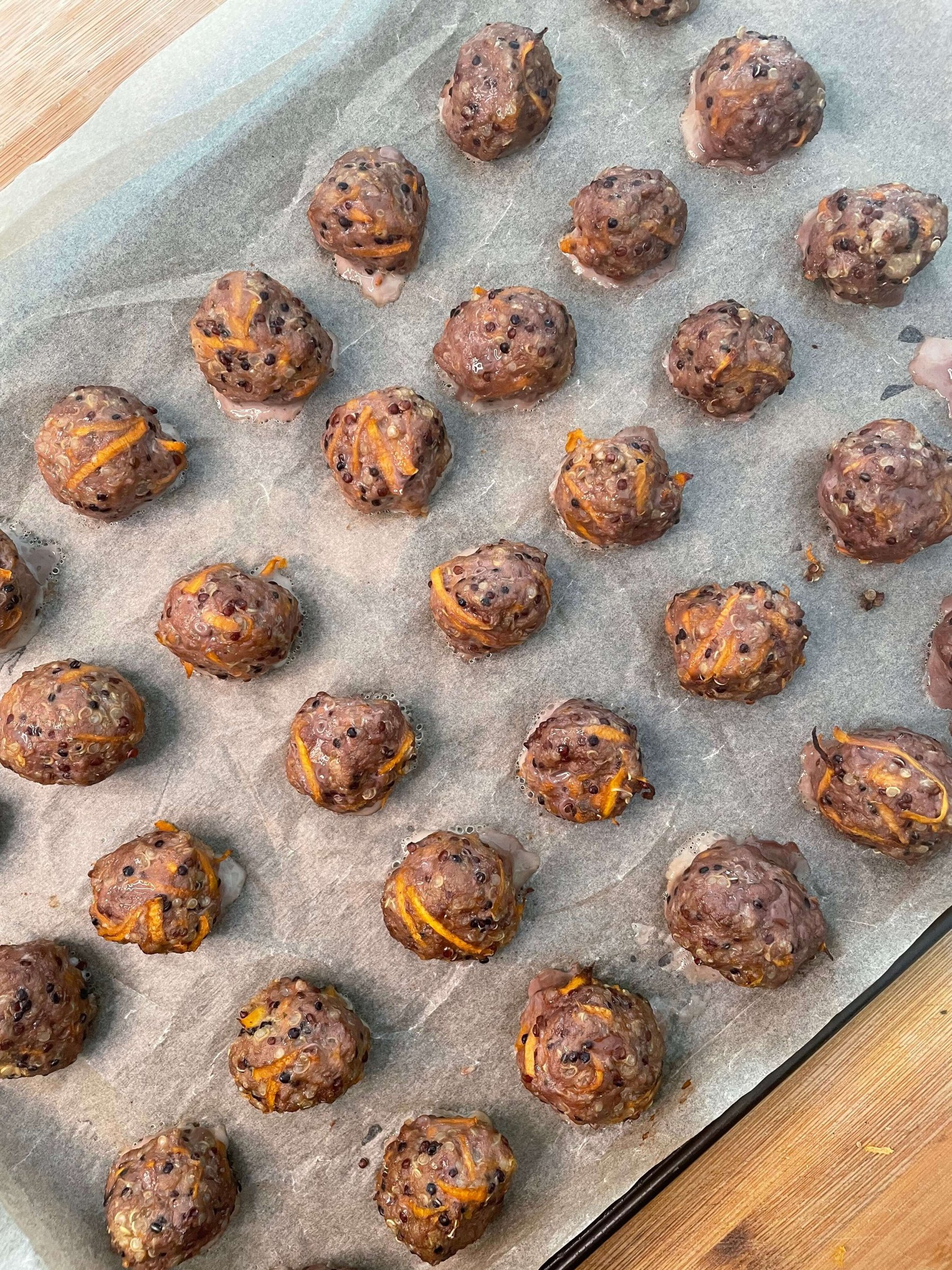 Recipe: Quinoa Meatballs - Easy Toddler Meal Ideas  (DF, GF)