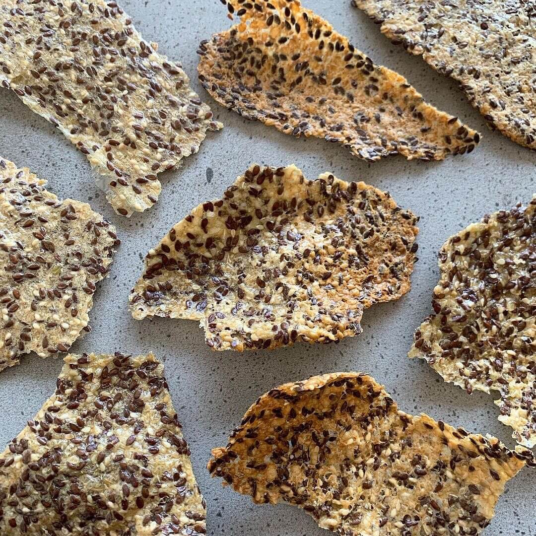 Recipe: Seedy Crackers!  (V, VG, DF, GF)