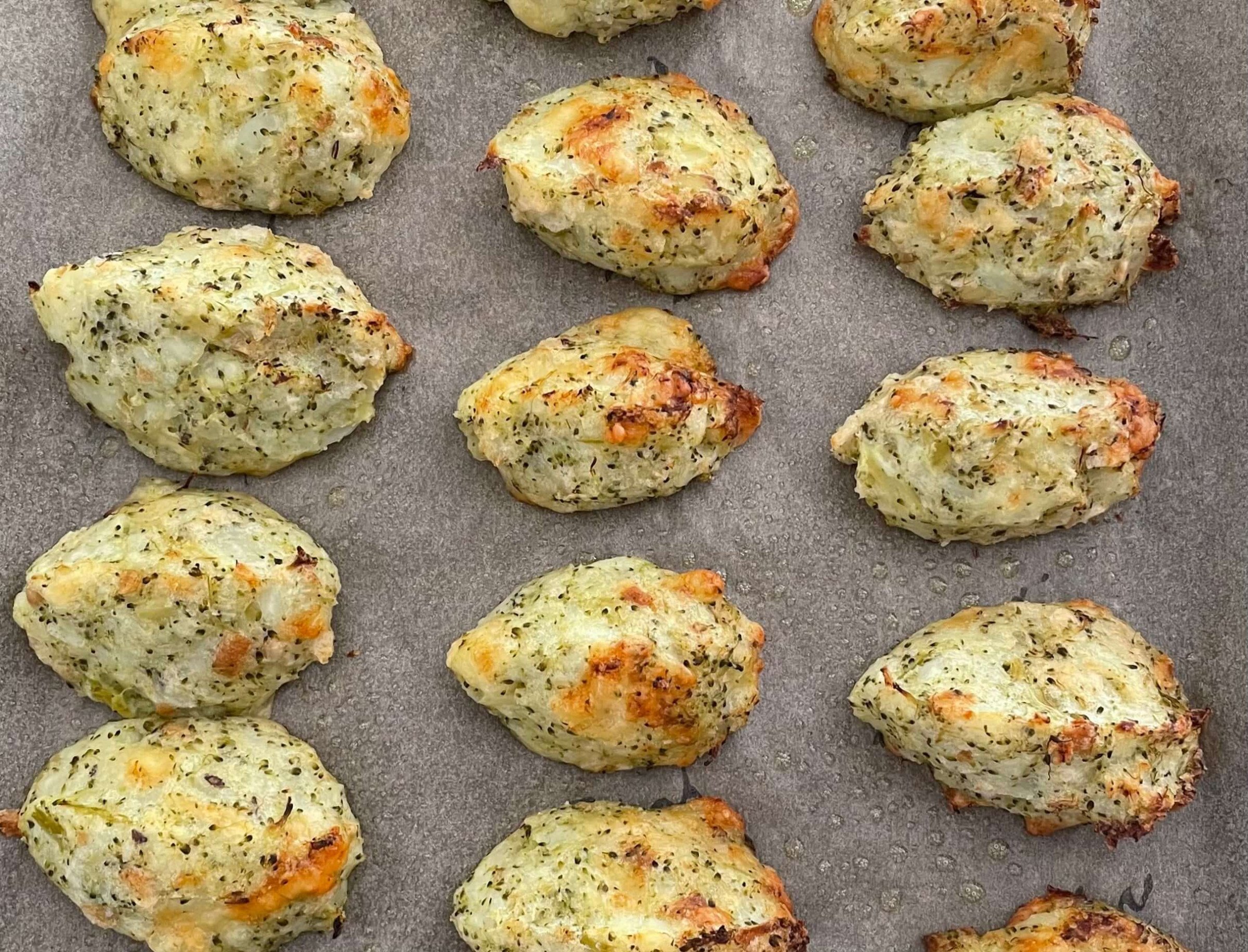 Recipe: Broccoli Tots - Easy Toddler Meals  (V, GF)