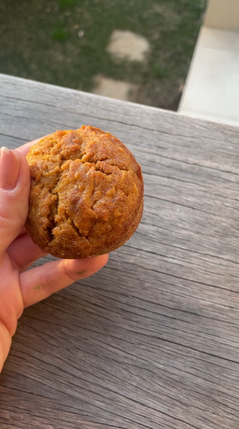 Healthy Pumpkin Muffins (kids love them)