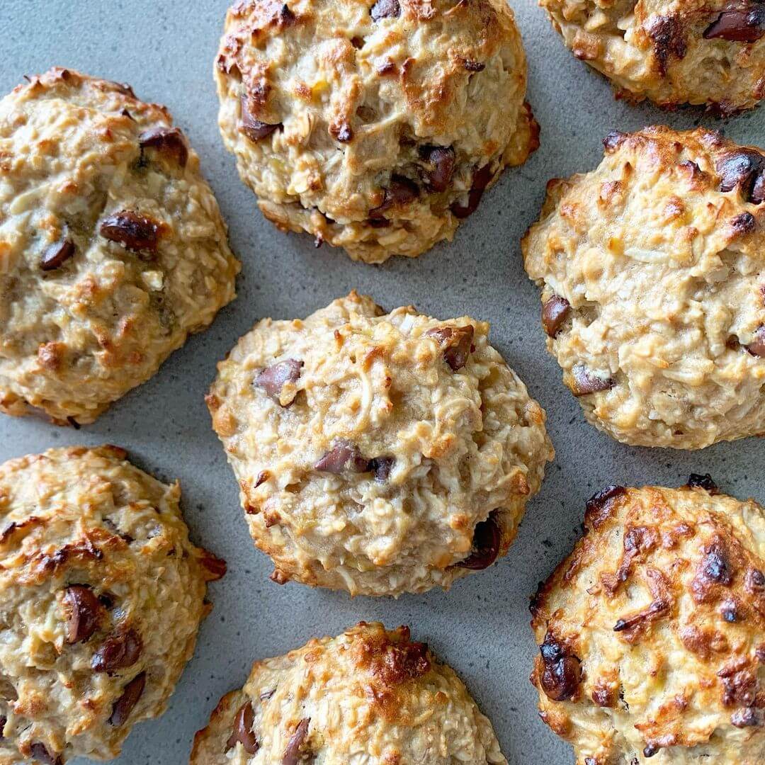 Postpartum Snack Recipe | Oat Banana Cookies