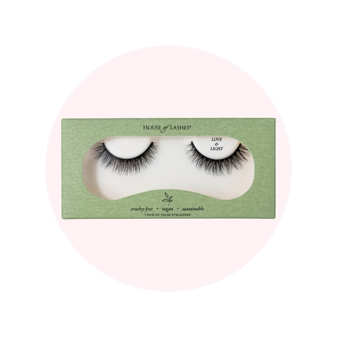 House of Lashes' false eyelashes in the style love & light