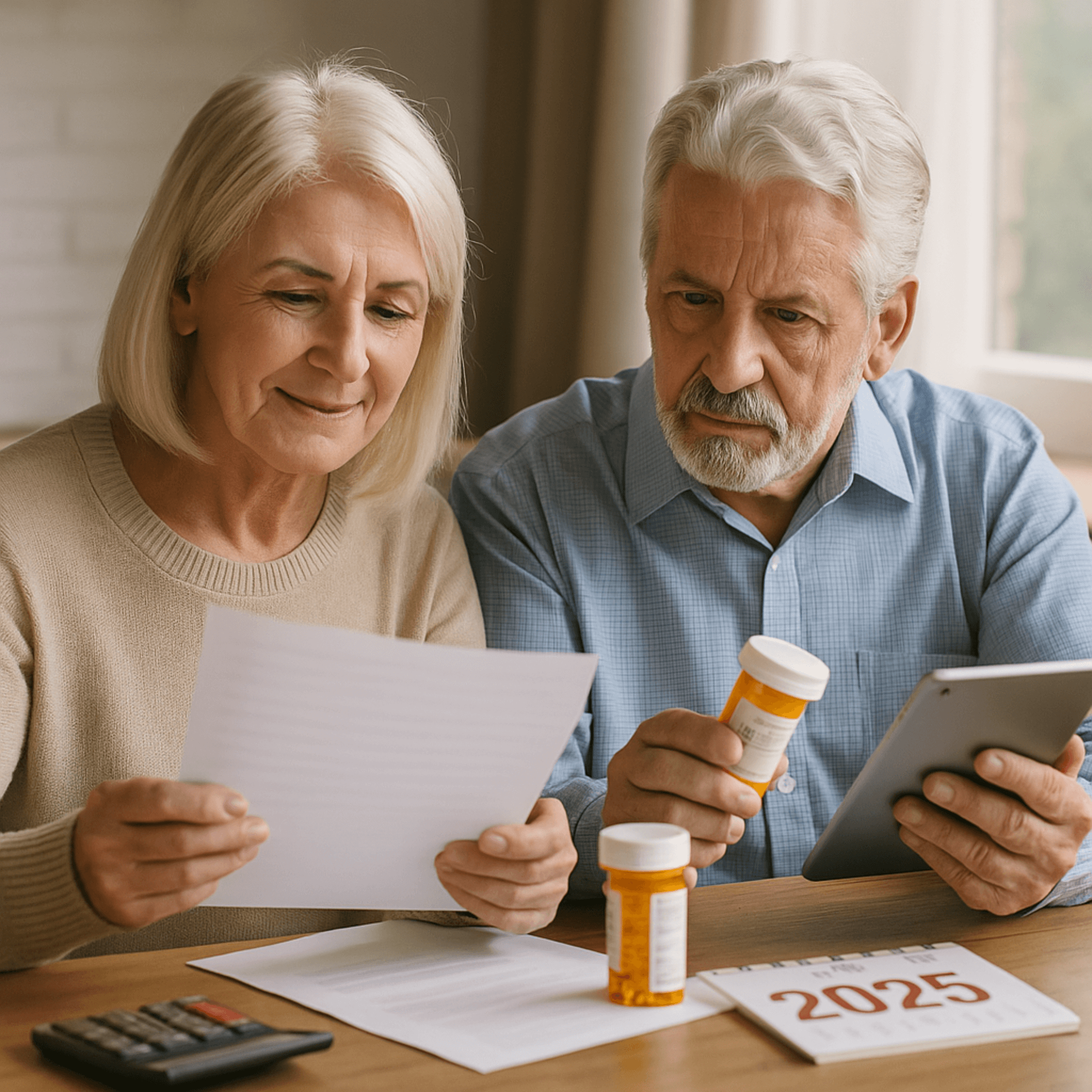 Big Beautiful Bill Seniors Reviewing Healthcare Costs