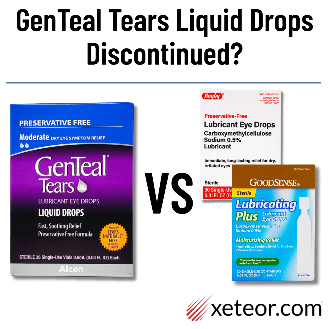 Is GenTeal Discontinued? Safe Preservative-Free Alternatives Is GenTeal Discontinued? Safe Preservative-Free Alternatives