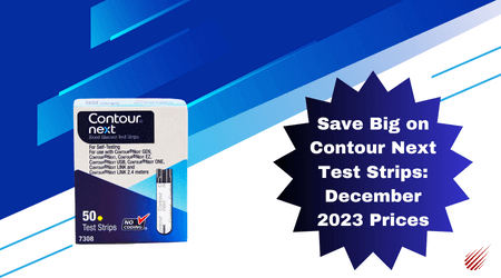 Lowest Price for Contour Next Test Strips - December 2023