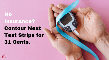 No Insurance? Contour Next Test Strips for 31 Cents