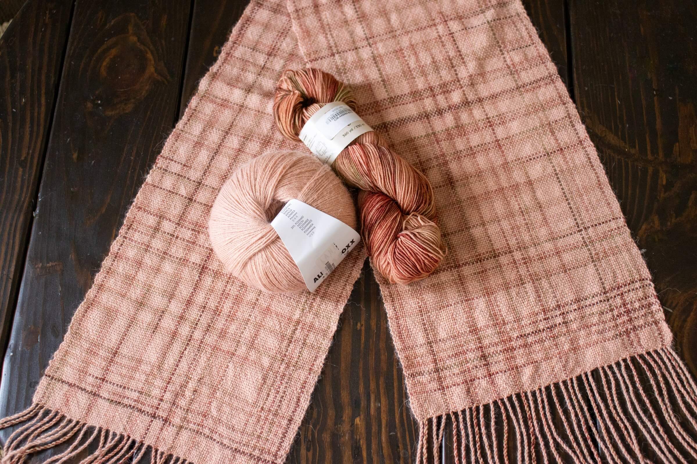 rigid heddle scarf pattern