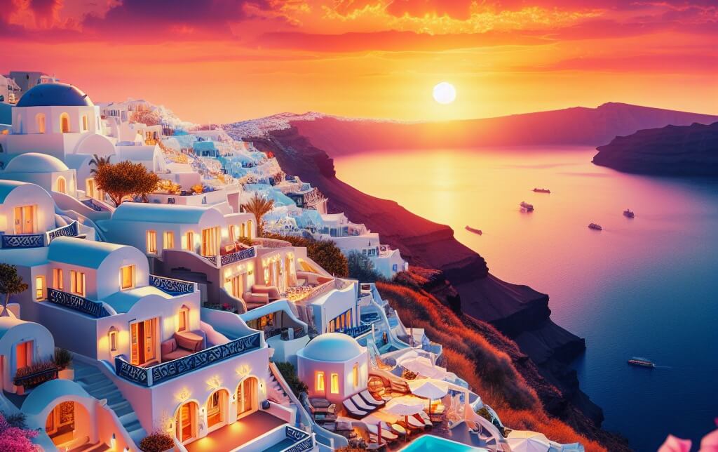 Luxury Villas in Fira Santorini Greece - Book Your Stay Now